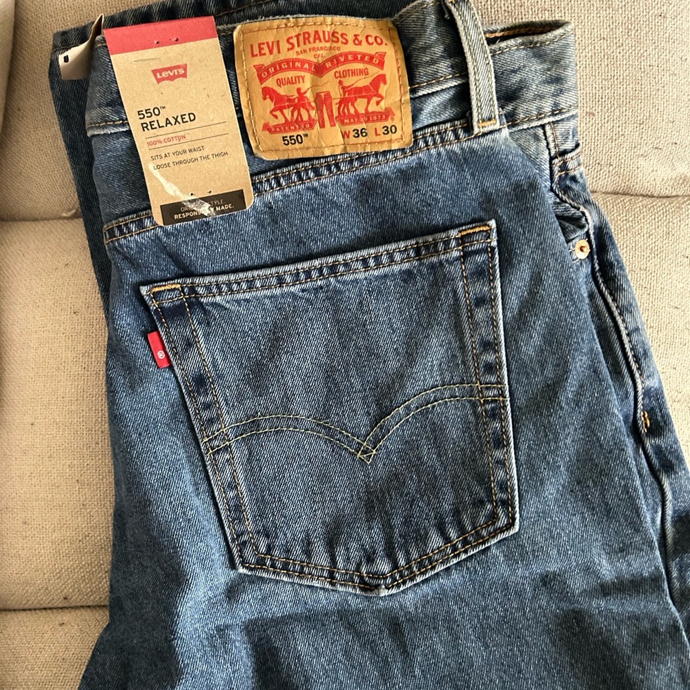 Levi's Relaxed Fit Denim Jeans